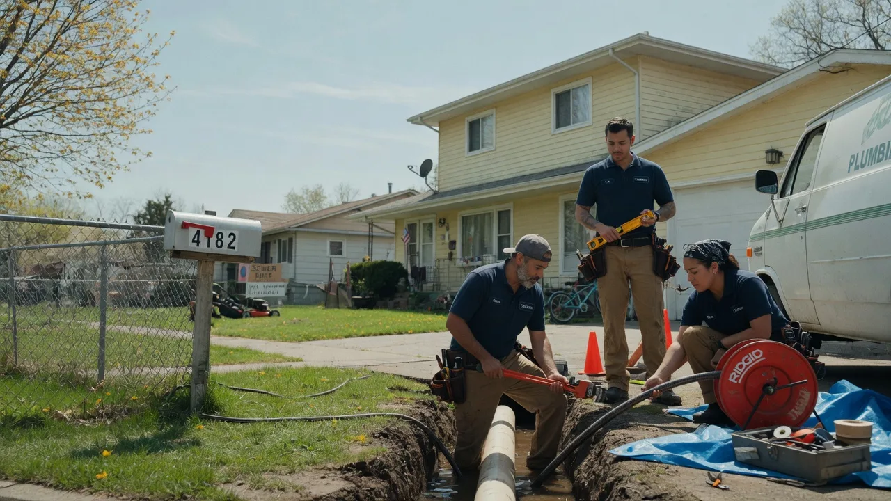 Gas Line Repair in Noble, IL near me